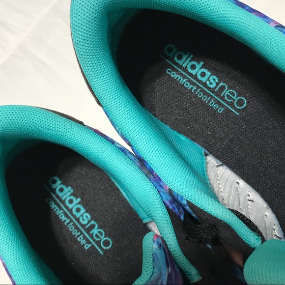 🎊SOLD🎊Adidasneo 💜🖤💚 - Picture 4 of 8